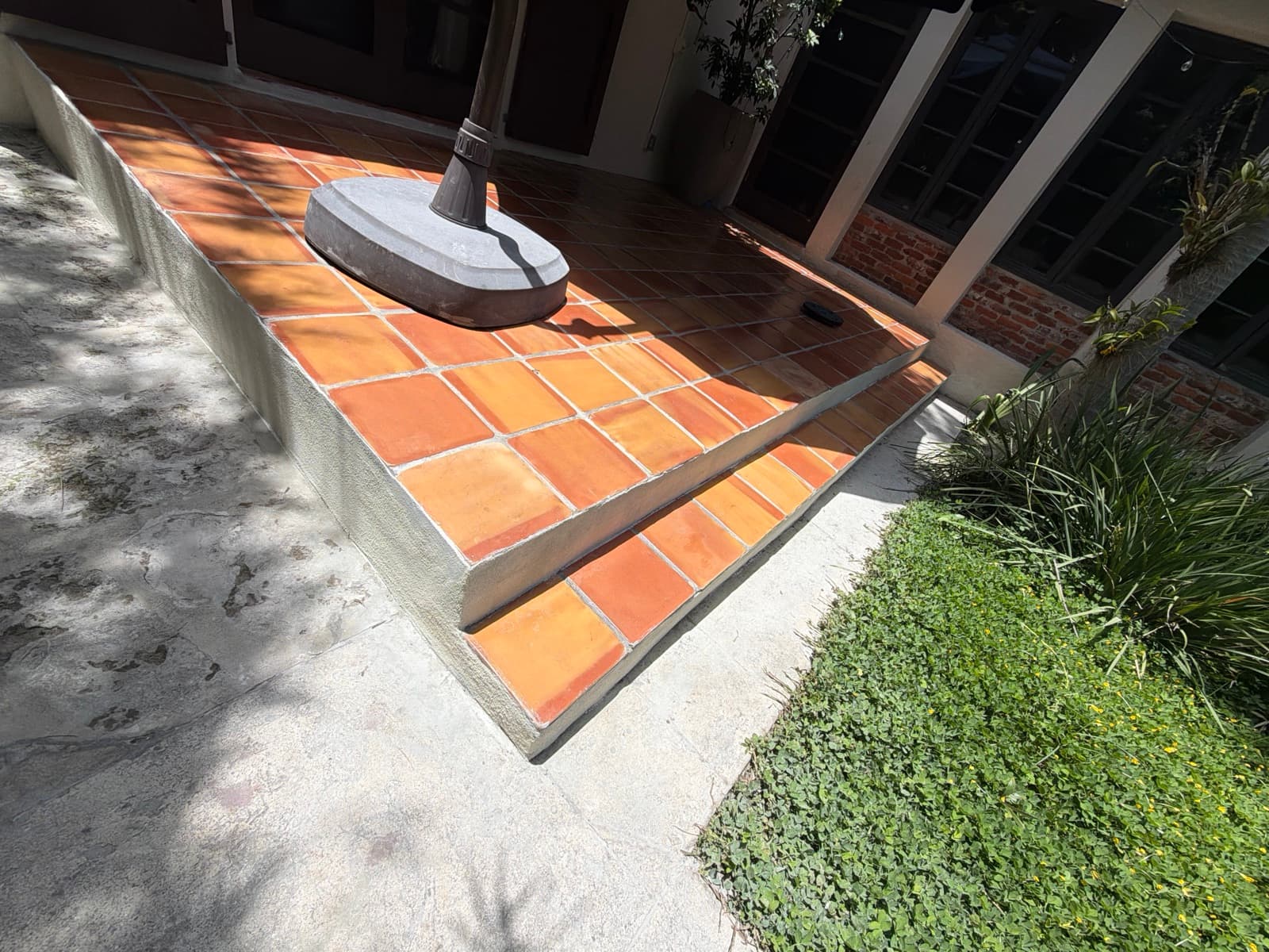 Saltillo Mexican tile installed South Beach 1