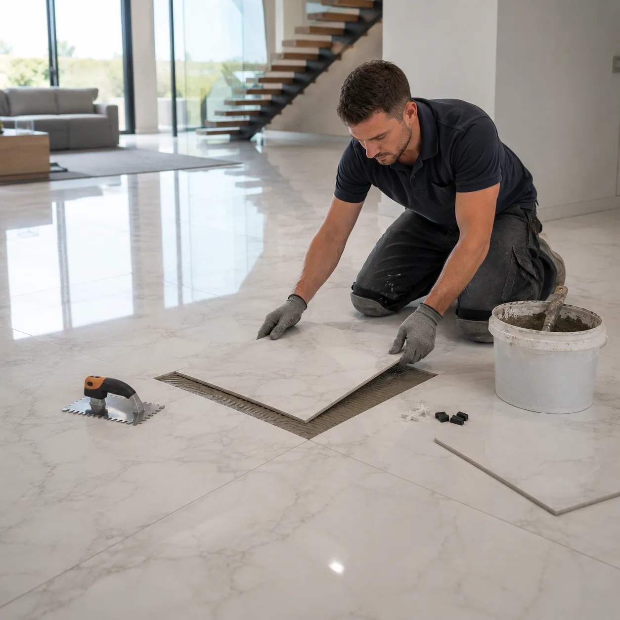 Porcelain Tile Installation